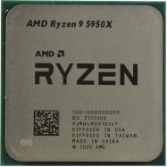 Процессор AMD Ryzen 9 5950X 3,4Гц (4,9ГГц Turbo) AM4 7nm, 16/32, 3Mb L3 64Mb, 105W, OEM