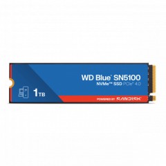 Твердотельный накопитель 1000GB SSD WD BLUE SN5100 M.2 2280 NVMe 4.0 R7100/W6700MB/s WDS100T5B0E..