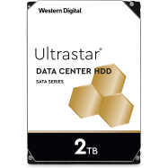 Жесткий диск повышенной надежности HDD 2Tb WD ULTRASTAR 128MB 7200RPM SATA3 3,5" 1W10002