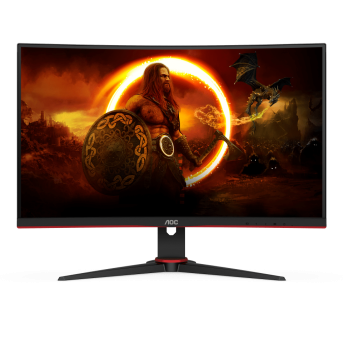 Монитор Игровой 27" AOC C27G2ZE/<wbr>BK VA 240Hz 0,5ms 300cd/<wbr>m 3000:1 Curved 1500R 2xHDMI DP - Metoo (1)