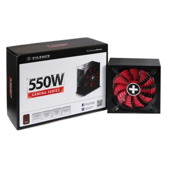 Блок питания Xilence Gaming series XN215 550W [XP550R10], 80+ Bronze - Metoo (1)
