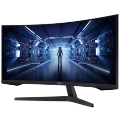 Монитор 34" SAMSUNG Odyssey G5 LC34G55TWWIXCI VA 3440x1440 165Hz 1мс 250кд/<wbr>м2 2500:1 1xHDMI 1xDP
