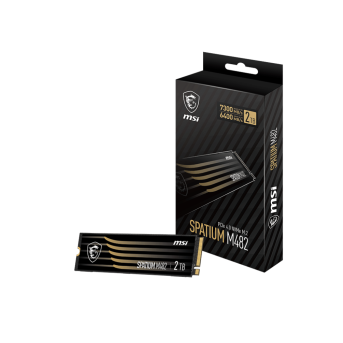 Твердотельный накопитель 2000Gb SSD MSI SPATIUM M482 M.2 PCIe NVMe R7300Mb/<wbr>s W6400MB/<wbr>s SPATIUM M482 - Metoo (1)
