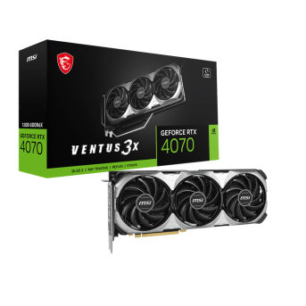 Видеокарта MSI GeForce RTX 4070 VENTUS 3X E 12G, 12G GDDR6X HDMI 3xDP RTX 4070 VENTUS 3X E 12G - Metoo (1)