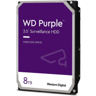 Жесткий диск для видеонаблюдения HDD 8Tb Western Digital Purple SATA3 128Mb 5640rpm 3,5" WD84PURU-6