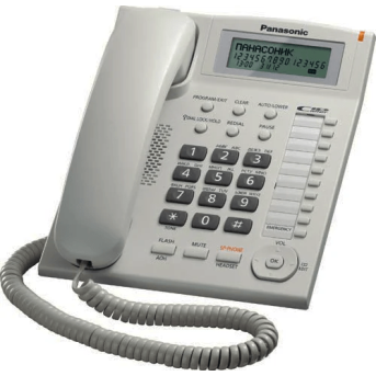 KX-TS2388 Проводной телефон (RUW) Белый - Metoo (1)