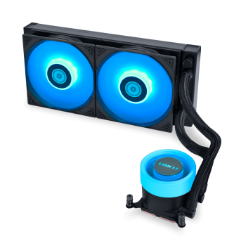 Водяное охлаждение для CPU Lian Li GALAHAD II LITE 240 RGB BLACK LGA Intel/<wbr>AMD 4pin G89.GA2L24RB.00 - Metoo (1)