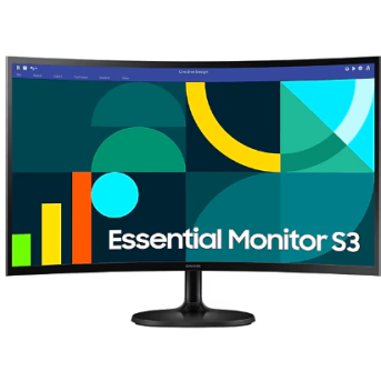 Монитор 27" SAMSUNG LS27D360GAIXCI VA 1800R 1920x1080 100Hz 4мс 250кд/<wbr>м2 3000:1 D-Sub HDMI - Metoo (1)