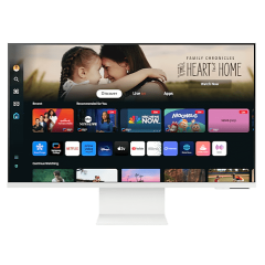 Монитор 32" SAMSUNG SMART M8 VA 3840x2160 60Hz 4мс 400кд/<wbr>м2 3000:1 1xHDMI 1xUSB-C USB LS32DM801UIXCI