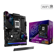 Материнская плата ASRock B850 RIPTIDE WIFI AM5 4xDDR5 4xSATA 2xM.2 1xM.2 Key 2xWiFi, 1xHDMI ATX