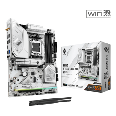 Материнская плата ASRock B850 STEEL LEGEND WIFI AM5 4xDDR5 4xSATA 2xM.2 1xM.2 Key 2xWiFi 1xHDMI ATX