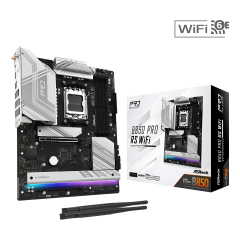Материнская плата ASRock B850 PRO RS WIFI AM5 4xDDR5 4xSATA 3xM.2 1xUM.2 21xUSB 1xHDMI ATX