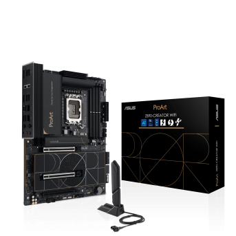 Материнская плата ASUS PROART Z890-CREATOR WIFI LGA1851 4xDDR5 4xSATA 5xM.2 1xHDMI 1xDP WiFi ATX - Metoo (1)