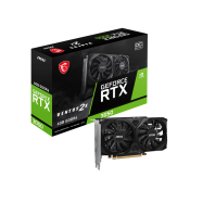 Видеокарта MSI GeForce RTX 3050 VENTUS 2X E 6G OC, 6G GDDR6 96-bit Gen4x16 2xHDMI DP