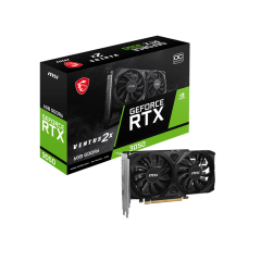 Видеокарта MSI GeForce RTX 3050 VENTUS 2X E 6G OC, 6G GDDR6 96-bit Gen4x16 2xHDMI DP