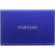 Внешний SSD 1000Gb Samsung T7 USB 3.2 Gen.2 AES 256 Синий, MU-PC1T0H/WW