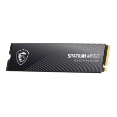 Твердотельный накопитель 1000Gb SSD MSI SPATIUM M560 PCIe 5.0 NVMe M.2 1TB R10200Mb/s W8400MB/s..