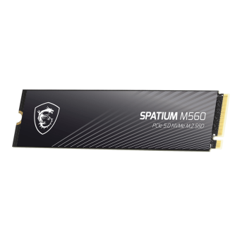 Твердотельный накопитель 1000Gb SSD MSI SPATIUM M560 PCIe 5.0 NVMe M.2 1TB R10200Mb/<wbr>s W8400MB/<wbr>s - Metoo (1)