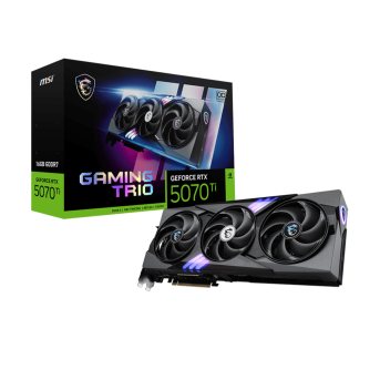 Видеокарта MSI GeForce RTX 5070Ti 16G GAMING TRIO OC PLUS, 16G GDDR7 256bit 1xHDMI 3xDP - Metoo (1)