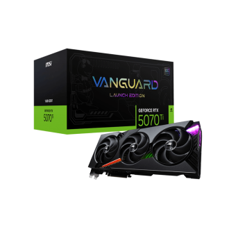 Видеокарта MSI GeForce RTX 5070Ti 16G VANGUARD SOC LAUNCH EDITION, 16Gb GDDR7 256-bit 1xHDMI 3xDP - Metoo (1)