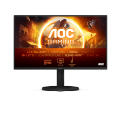 Монитор Игровой 24,5" AOC 25G4SXU/<wbr>01 IPS 1920x1080 310Hz 1ms 400cdm 1000:1 2xHDMI 1xDP Черный