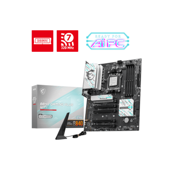 Материнская плата MSI B840 GAMING PLUS WIFI AM5 4xDDR5 4xSATA3 RAID 2xM.2 1xHDMI 1xType-C ATX - Metoo (1)