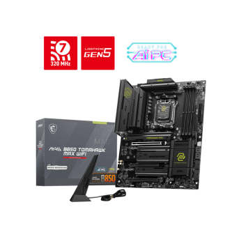 Материнская плата MSI MAG B850 TOMAHAWK MAX WIFI AM5 4xDDR5 4xSATA3 RAID 4xM.2 HDMI 3xType-C ATX - Metoo (1)