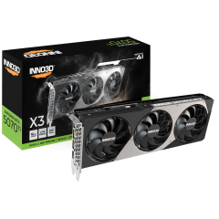 Видеокарта Inno3D GeForce RTX5070 Ti X3 OC 16G GDDR7 256-bit 1xHDMI 3xDP N507T3-16D7X-176068N