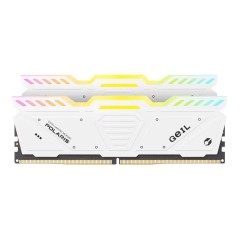Оперативная память 32GB Kit (2x16GB) GEIL Polaris RGB 5600Mhz DDR5 GOSW532GB5600C38ADC White