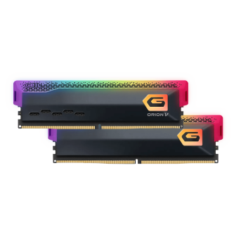 Оперативная память 64GB Kit (2x32GB) GEIL Orion V RGB 5600Mhz DDR5 GVSG564GB5600C38ADC Titanium Grey - Metoo (1)