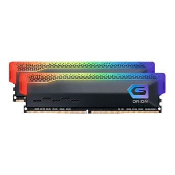 Оперативная память 16GB Kit (8GBx2) GEIL DDR4 3200MHz ORION RGB GOSG416GB3200C22DC Titanium Grey - Metoo (1)