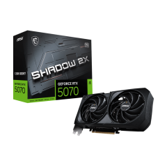 Видеокарта MSI GeForce RTX 5070 12G SHADOW 2X OC, 12Gb GDDR7 192-bit 1xHDMI 3xDP
