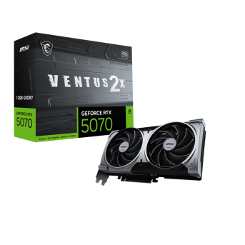 Видеокарта MSI GeForce RTX 5070 12G VENTUS 2X OC, 12Gb GDDR7 192-bit 1xHDMI 3xDP - Metoo (1)