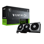 Видеокарта MSI GeForce RTX 5070 12G VENTUS 3X OC, 12Gb GDDR7 192-bit 1xHDMI 3xDP