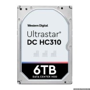 Жесткий диск повышенной надежности HDD 6TB WD ULTRASTAR 256MB 7200RPM SAS 3,5" 0B36047