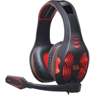 Игровая гарнитура стерео Redragon Hardy подсветка регулят. громк., 2,3 м кабель, НОВИНКА!