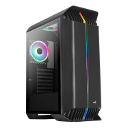 Кейс, Aerocool Aerocool Gladiator , ATX/mATX USB 2*3.0 HD-Audio Кулер 3*12см ARGB Без Б/П
