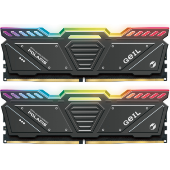 Оперативная память 32GB Kit (2x16GB) GEIL Polaris RGB 5200Mhz DDR5 GOSG532GB5200C34ADC Gray - Metoo (1)