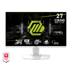 Монитор 27" MSI MAG 274URFW Rapid IPS 3840х2160 160Hz 0.5ms 400cd/<wbr>m 1000:1 2xHDMI DP 1xType C Белый