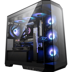 Компьютерный корпус MSI MAG PANO M100R PZ mATX/<wbr>ITX 1x3.5"/<wbr>2.5", USB 3.2 Type-A Black
