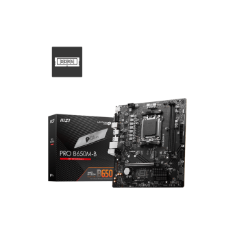 Материнская плата MSI PRO B650M-B AM5 2xDDR5 4xSATA3 RAID M.2 HDMI VGA mATX - Metoo (1)