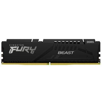 Оперативная память 8GB DDR5 5600MHz Kingston FURY Beast Black XMP CL40 KF556C40BB-8 - Metoo (1)