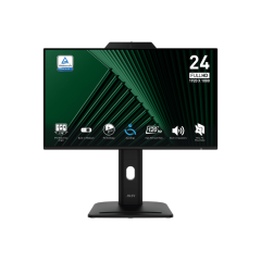 Монитор 23.8" MSI PRO MP242PMG IPS FHD 120Hz 1ms 300cd/<wbr>m 1500:1 WEB HDMI VGA DP 3xUSB 2x2W HAS Черн.