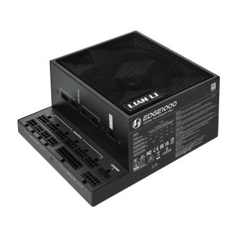 Блок питания Lian Li EG1000 BLACK 1000W Full Modular, 80+ PLATINUM, КПД 92% G9P.EG1000.BE00.EU - Metoo (1)