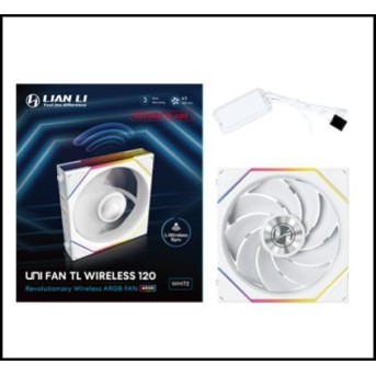 Вентилятор для корпуса Lian Li UNI FAN TL 120 Reverse Blade Wireles ARGB 120mm White G99.12RTL1W1W.0 - Metoo (1)