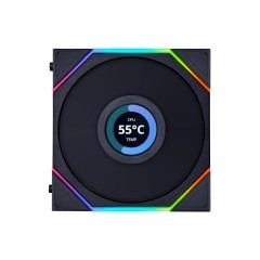 Вентилятор для корпуса Lian Li UNI FAN TL 120 LCD Wireless ARGB 120mm Black G99.12TLLCD1W1B.00