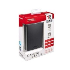 Внешний Жесткий диск Toshiba 1Tb, 8Mb, 2.5" Canvio Basics HDTB310EK3AA USB 3.0 черный