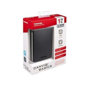 Внешний Жесткий диск Toshiba 1Tb, 8Mb, 2.5" Canvio Basics HDTB310EK3AA USB 3.0 черный - Metoo (1)