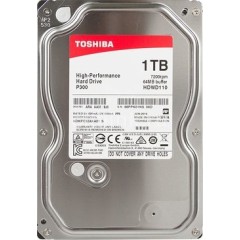 Жесткий диск HDD 1Tb TOSHIBA P300 SATA 6Gb/<wbr>s 7200rpm 64Mb 3.5" HDWD110EZSTA Retail