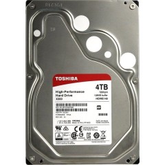Жесткий диск HDD 4Tb TOSHIBA X300 SATA 6Gb/<wbr>s 7200rpm 128Mb 3.5" HDWE140UZSVA